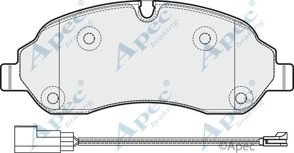 APEC BRAKING Jarrupala, levyjarru PAD2036